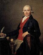 Jacques-Louis  David Portrait of Gaspar Mayer oil painting reproduction